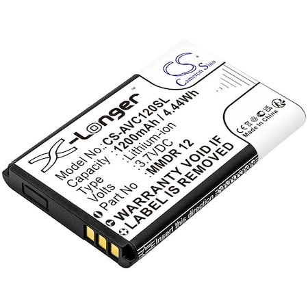 Bsc Preferred Retekess HR-11s V115 Mobile Phone Replacement Battery CS-AVC120SL.8